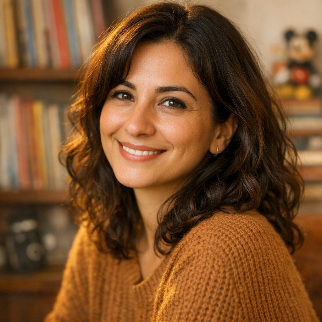 Yazar Deniz Yılmaz portresi